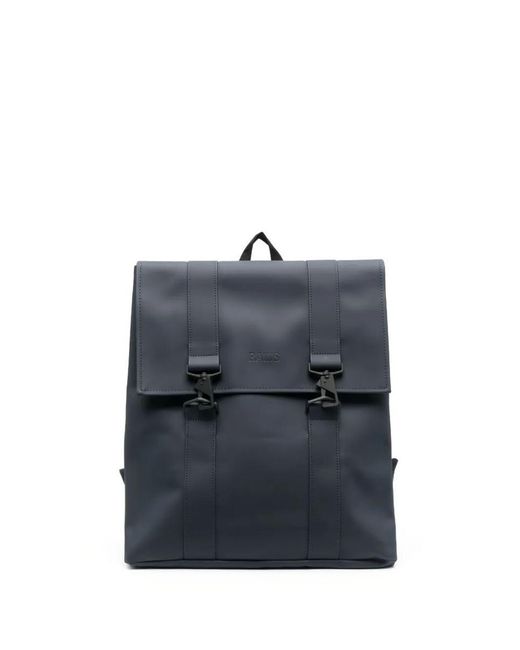 Rains Blue Messenger Bag