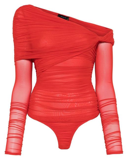 Mugler Red Top