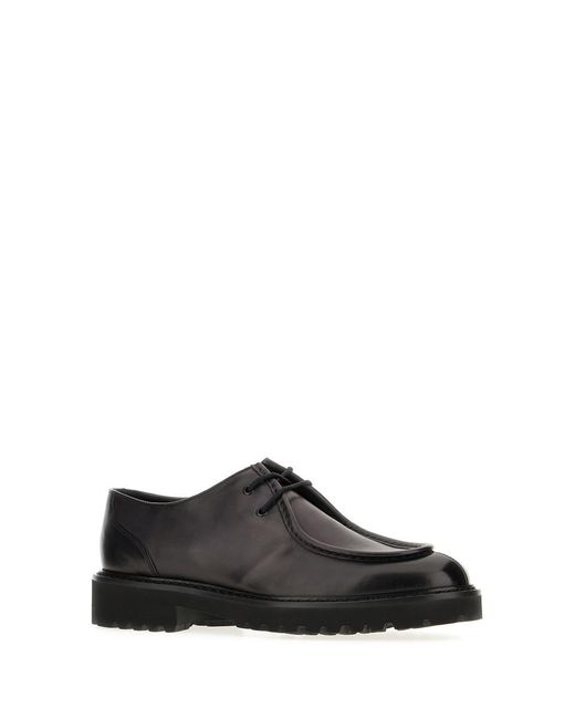 Doucal's Black Lace-Ups for men