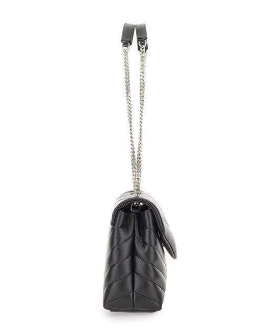 Saint Laurent White Borsa "loulou" Small