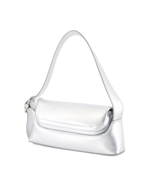 OSOI White Folder Brot Shoulder Bag