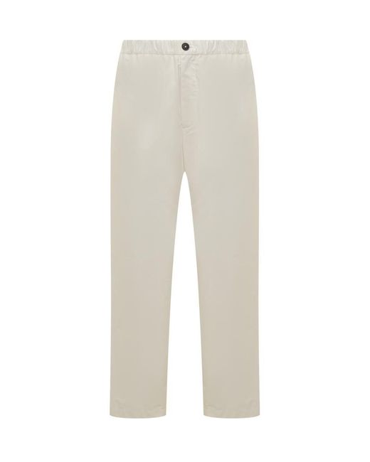 Jil Sander White 13 Aw 18.5 Trousers for men
