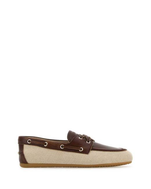 Miu Miu Brown Moccasters