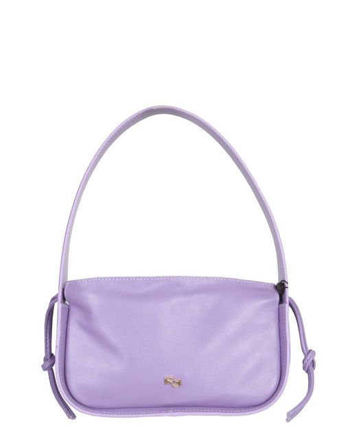 Yuzefi Purple Mini Scrunch Bag