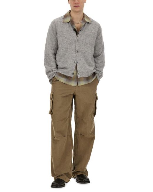 Our Legacy Gray Evening Cardigan for men