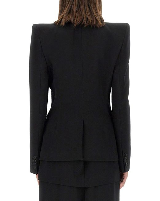 Alexander McQueen Black Wool Jacket