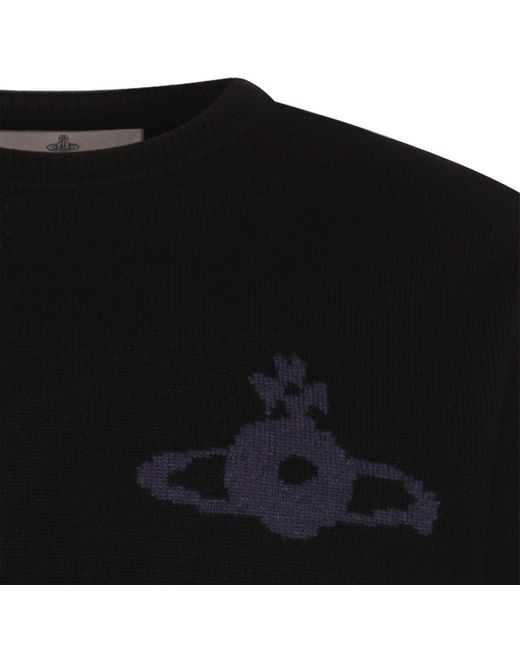 Vivienne Westwood Black T-Shirt for men