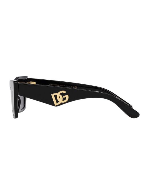 Dolce & Gabbana Black Dg4435 Dg Barocco Sunglasses