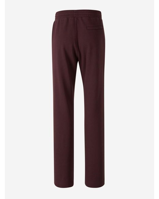Givenchy Red Logo Plush Joggers for men