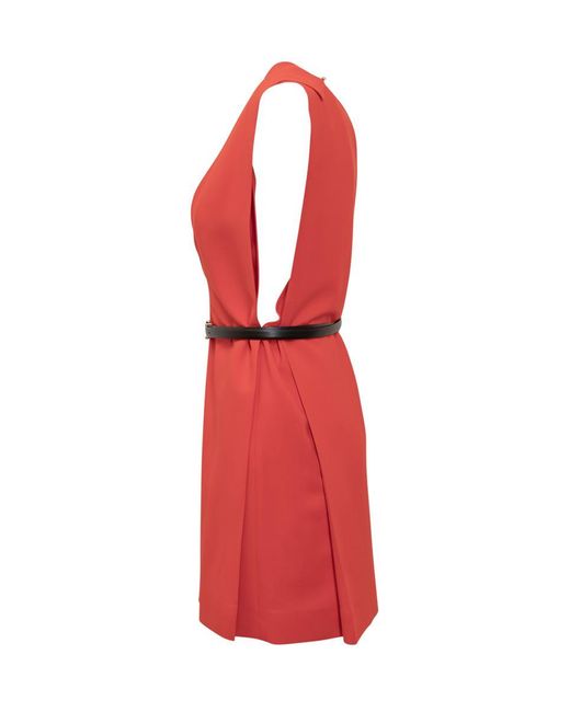 Sportmax Red Citrus Dress