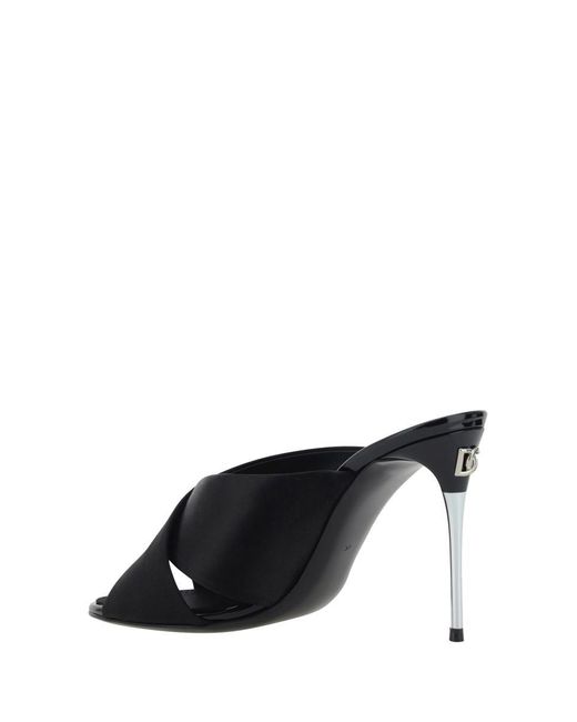 Dolce & Gabbana Black Sandals