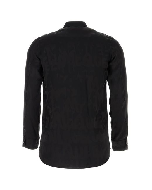 Alexander McQueen Black Camicia-15+ for men