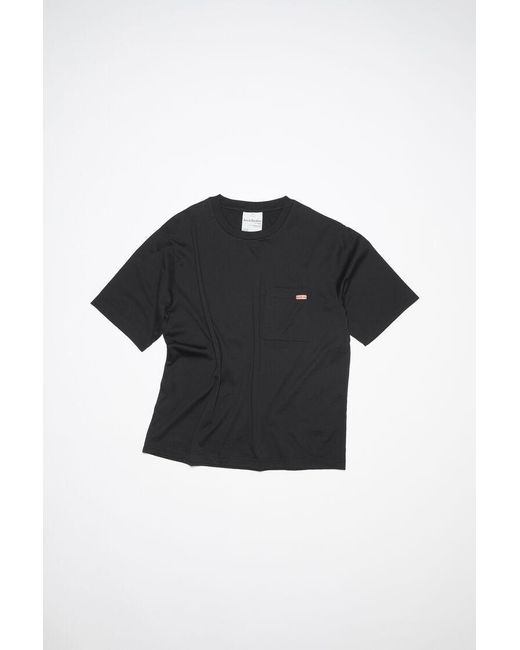Acne Black Fn-ux-tshi000023 - T-shirts Clothing for men