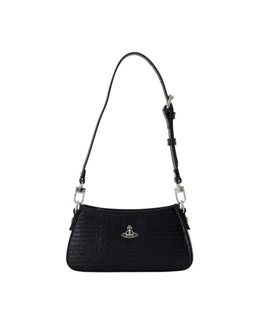 Vivienne Westwood Black Tasha Shoulder Bag
