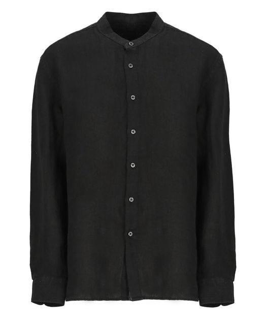 120% Lino Black Shirts for men