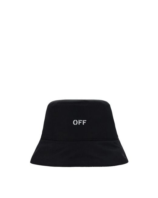 Off-White c/o Virgil Abloh Black Off- Off Hat for men
