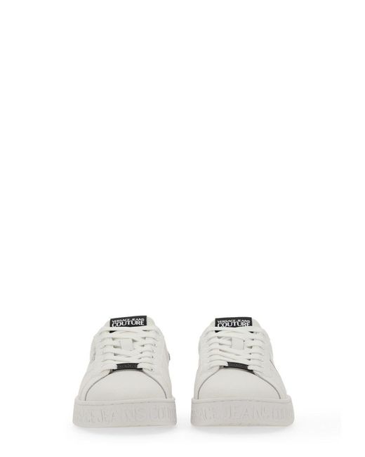 Versace White Sneaker With Logo for men