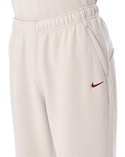 Nike Natural Nocta Fleece Open-Hem Sweatpants for men