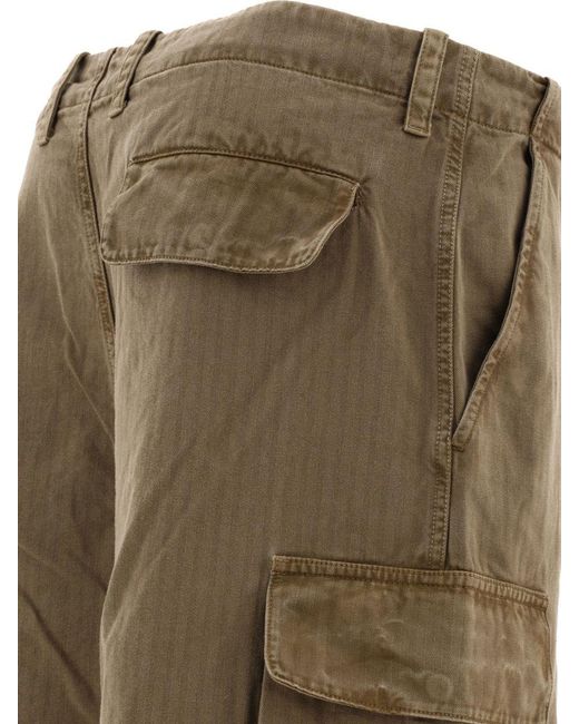 Our Legacy Natural "Mount" Cargo Trousers for men