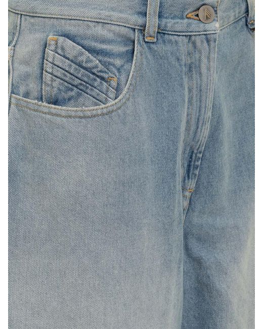 The Attico Blue Jeans Pants