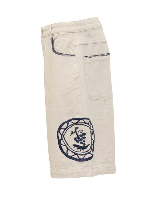 Drole de Monsieur Natural Drole De Monsieur Shorts Le Short Art for men