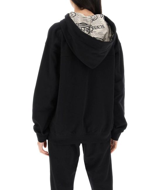 Vivienne Westwood Black Hooded Sweatshirt