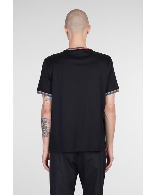 Paul Smith Black T-Shirt for men