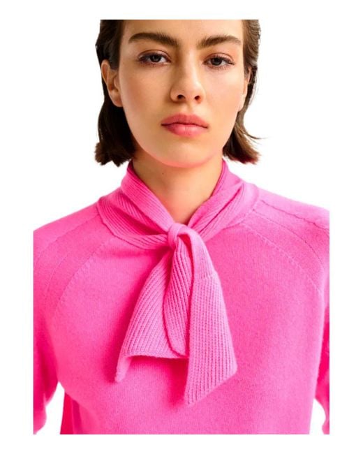 Essentiel Antwerp Pink Invited Fuchsia Sweater