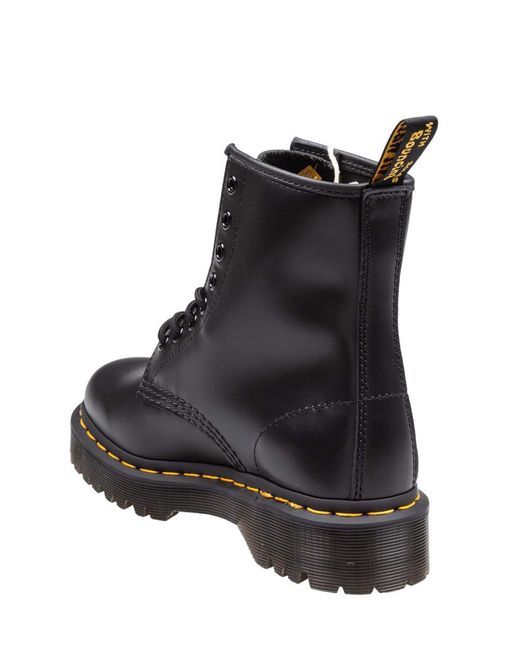 Dr. Martens Black Soft Leather Amphibian