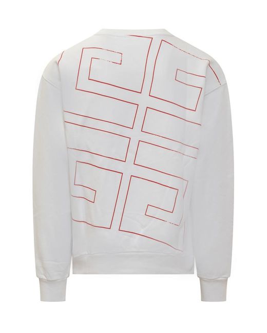 Givenchy White Sweatshirt for men