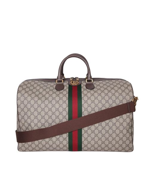 Gucci Brown Travel Bag for men