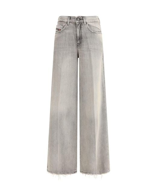 DIESEL Gray Jeans