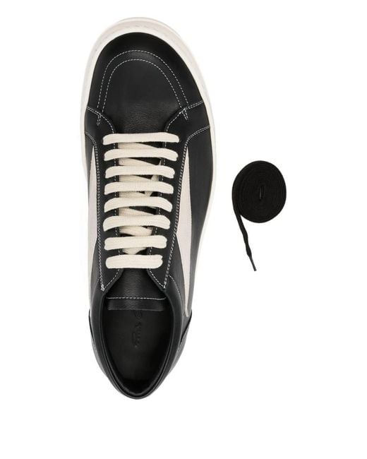 Rick Owens White Vintage Sneaks for men