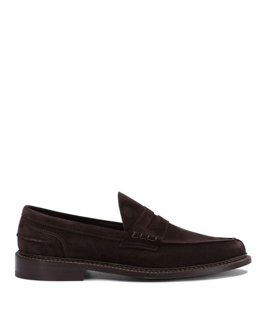Tricker's Black Loafers & Slippers for men