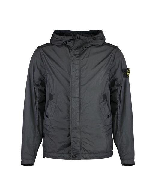 Stone Island Gray Techno Fabric Jacket