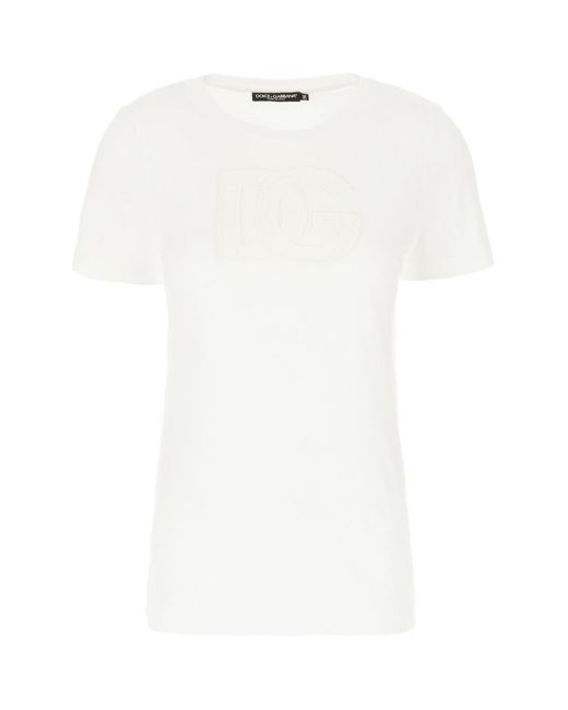 Dolce & Gabbana White Dolce&Gabbana T-Shirt