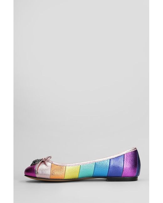 Kurt Geiger Multicolor Eagle Ballet Flats