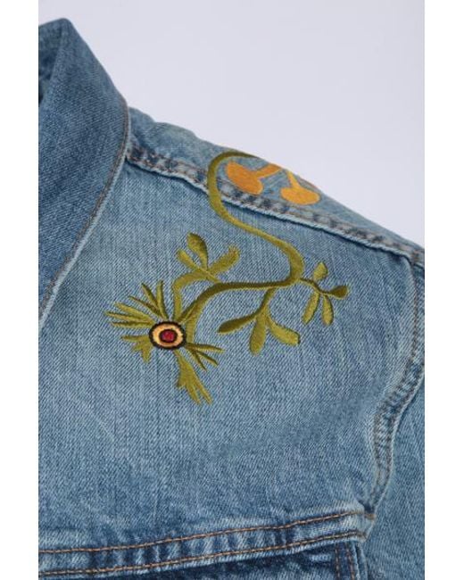 Levi'S X 10 Corso Como Blue Levi's X 10 Corso Como Coats