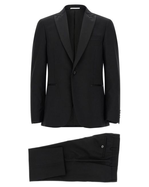 Pal Zileri Black 'linea Cerimonia' Dress for men