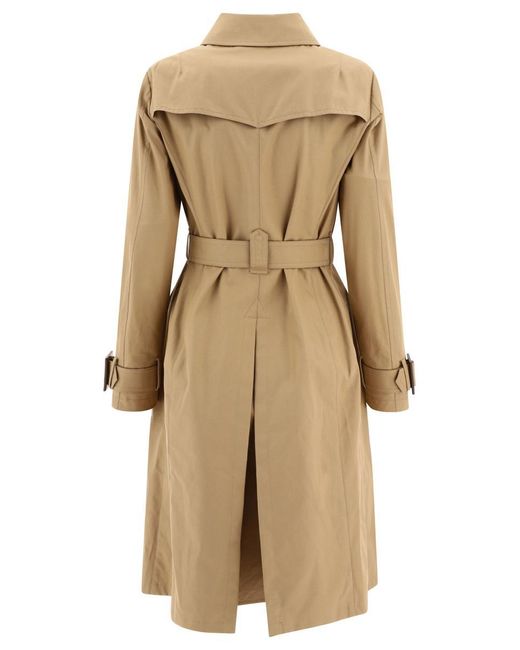Herno Natural "delan" Double-breasted Trenchcoat