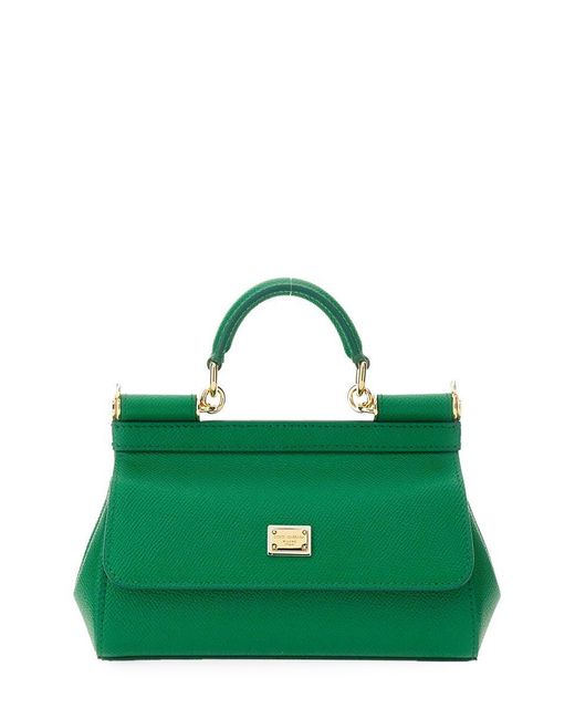 Dolce & Gabbana Green Bag "Sicily" Small