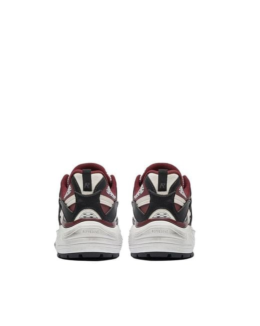 Represent White Sneaker Storm Runner Distressed for men