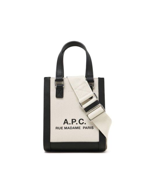 A.P.C. Black Bum Bags for men