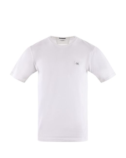 C P Company White T-Shirts And Polos for men