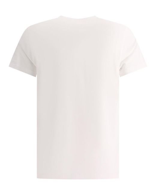 Burberry White "Parker" T-Shirt for men