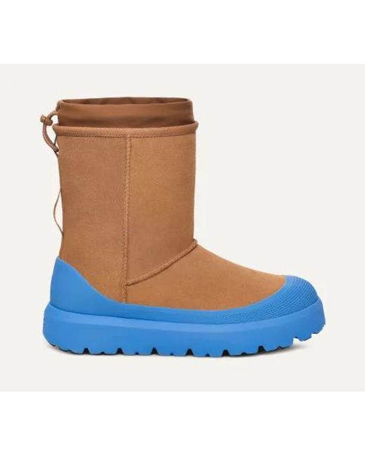 Ugg Blue "Classic Short Weather Hybrid" Ankle Boots for men