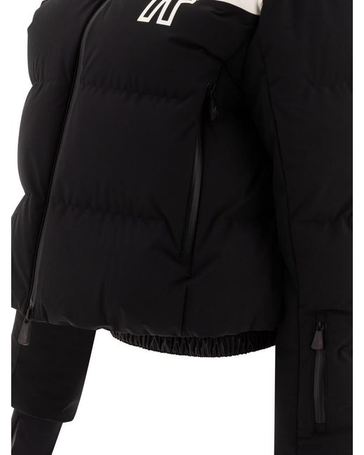 Moncler Black Coats & Jackets