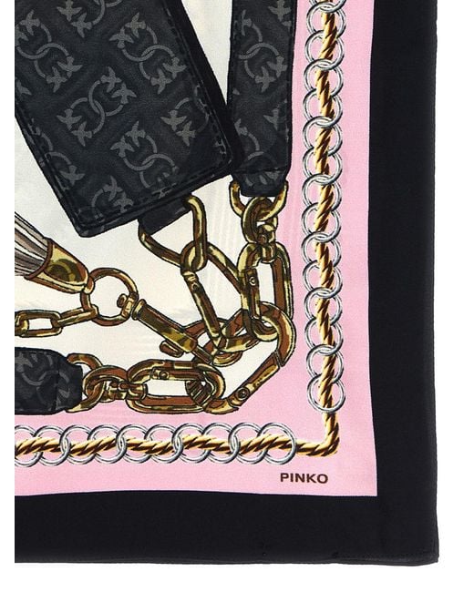 Pinko Pink 'Limbo' Scarf
