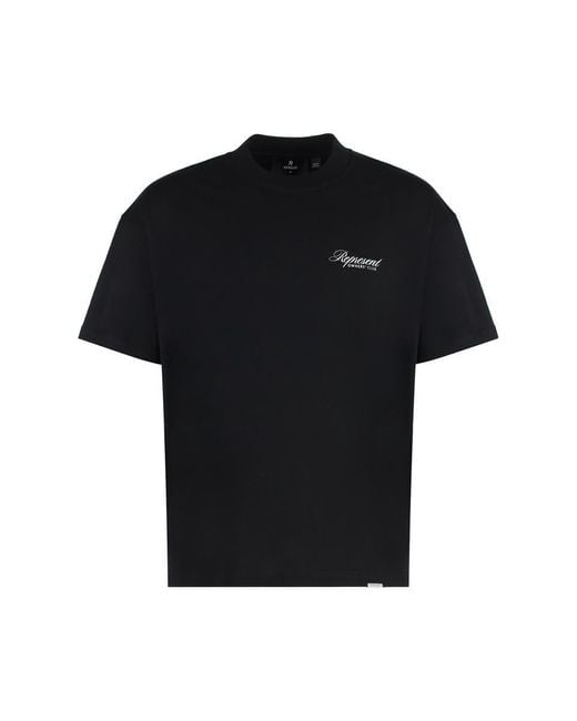 Represent Black T-Shirts And Polos for men