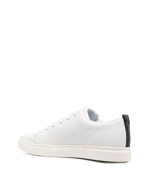 Paul Smith White Lee Leather Sneakers for men